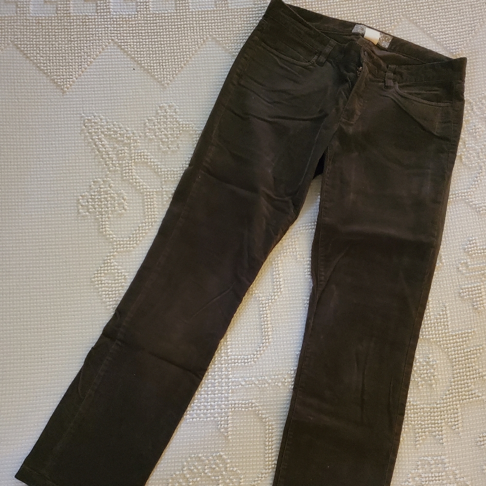 J.Crew brown matchstick corduroys - 28 short